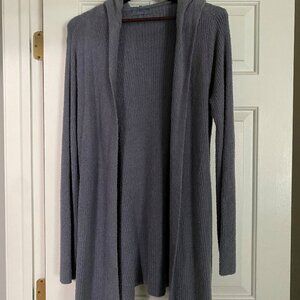 Barefoot Dreams CozyChic Lite Belted Hooded Cardi